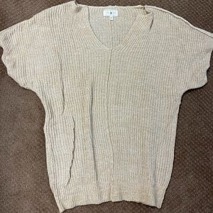 Lou and Grey size XS women’s sweater short sleeve